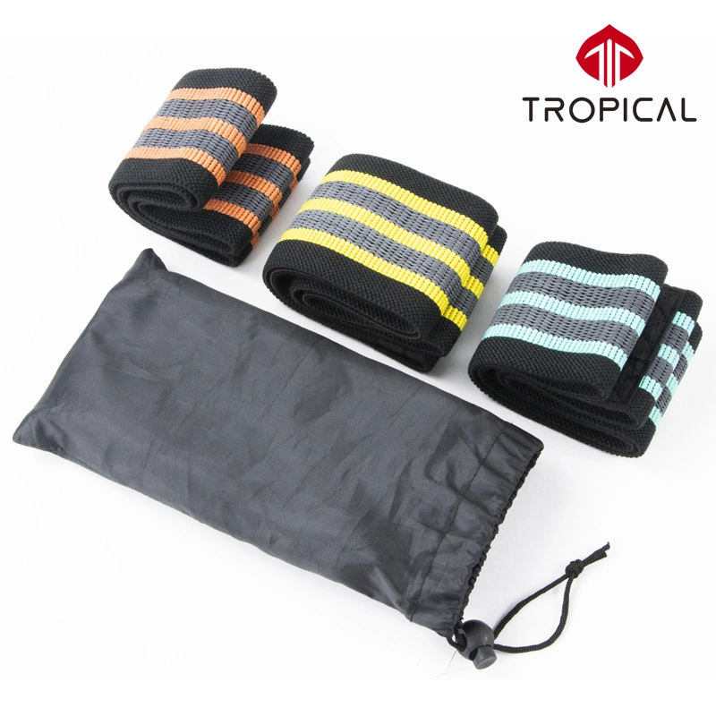 Loop Circle Home Fitness Gym Sport Hip Resistant Set Eco Latex Cotton Polyester Booty Shaping Yoga Supplies Resistance Bands